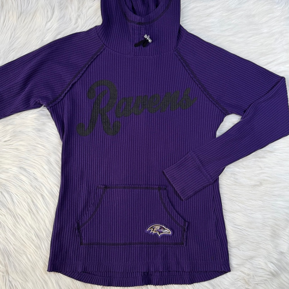 Baltimore Ravens‎ Waffle-Knit Pullover Hoodie